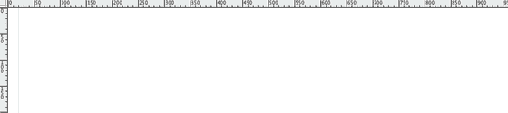 Drag Out Your Guides! (ding!) 1A. guide dragged from ruler—960 x 700 canvas, 99.27% zoom level (used “fit to screen”)