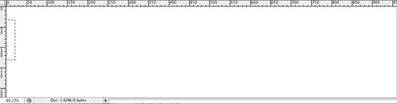 Selections rule! 2A. Page with initial selection<br />960 x 700 canvas, 99.27% zoom level